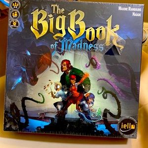 iello The Big Book of Madness board game sealed by what’s games.